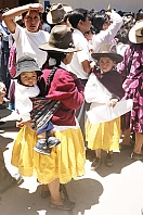 Peru - Yungar - slavnost mléka