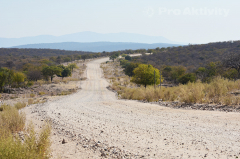 Namibie - Kunene - silnice D3700