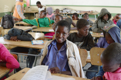 Namibie - Kunene, Epupa - ve škole